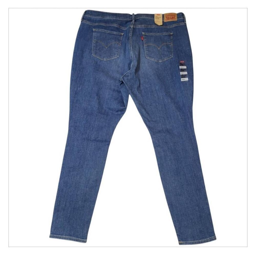 Levi's Jeans Women's Size 24W 720 High-Rise Super-Skinny Leg Denim Pants New wit - Picture 2 of 10